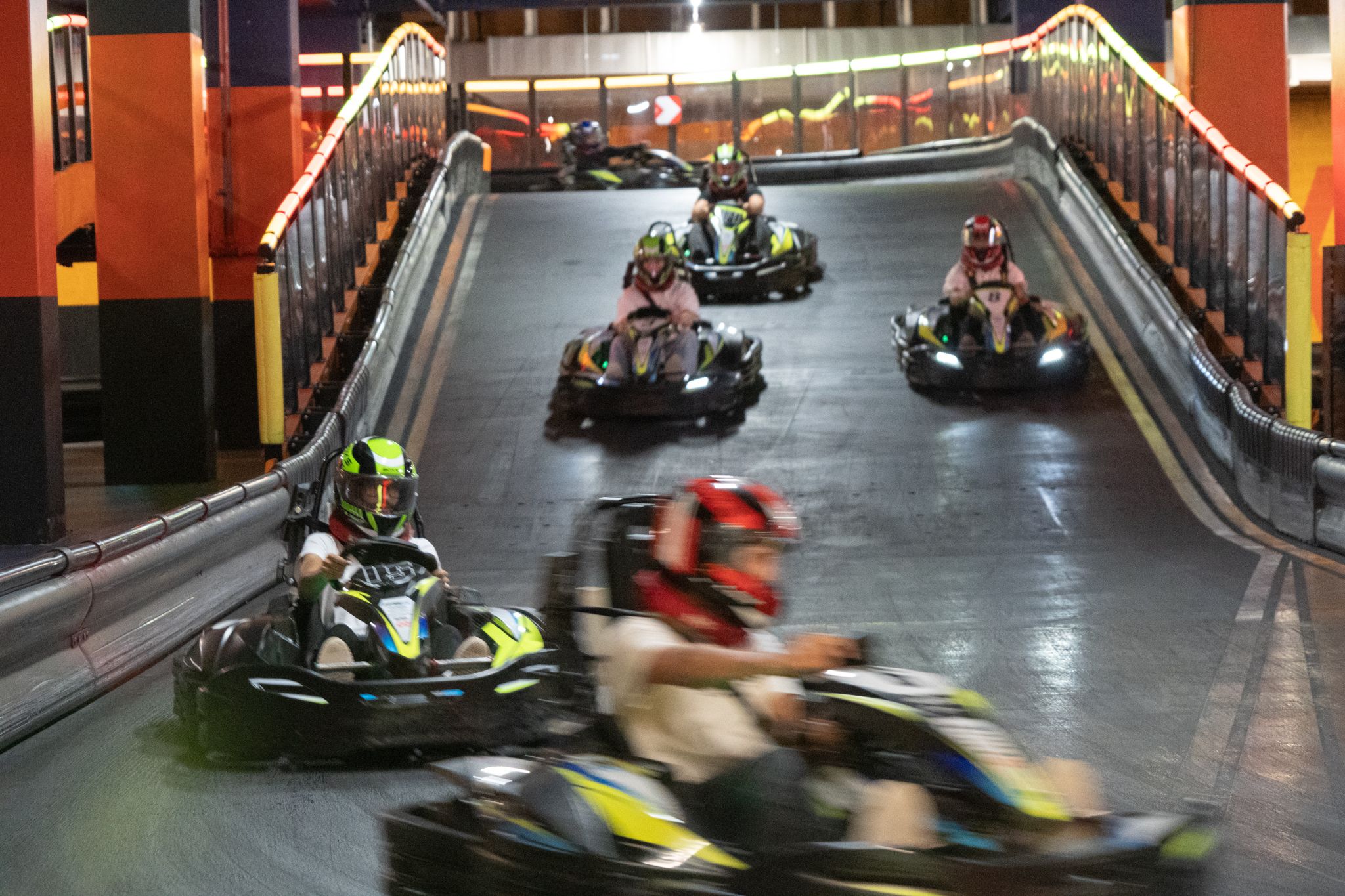 Activité karting d’intégration pour la promotion d’élèves pilotes Astonfly