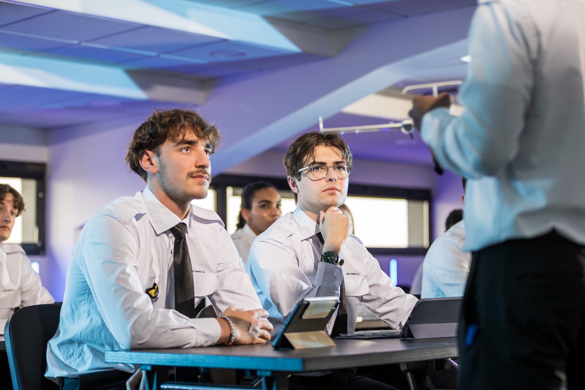 Salle de cours théorique ATPL sur le campus Astonfly
